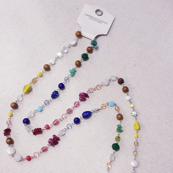 American Eagle Outfitters Jewelry - New American Eagle Stone/Bead Necklace
